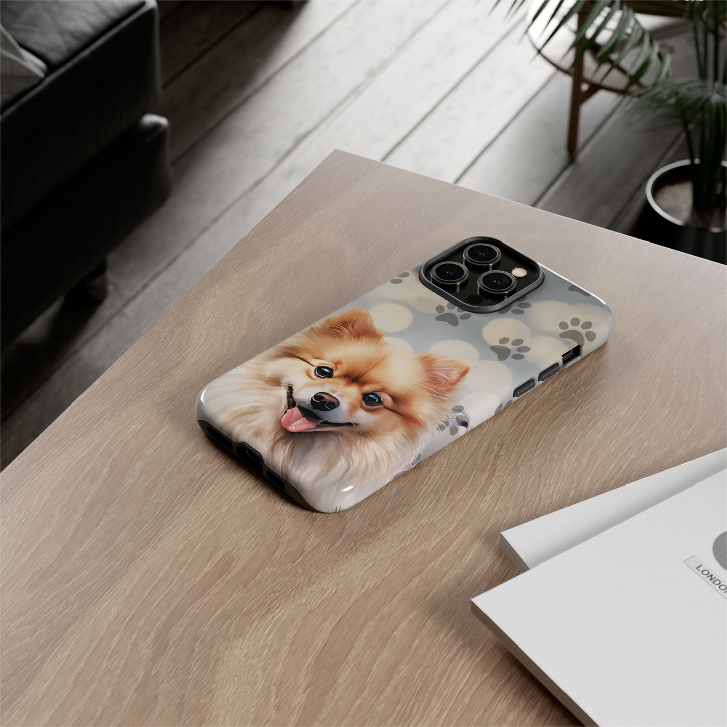 Pomeranian by Tough Cases (Apple iPhone, Samsung Galaxy, and Google Pixel)