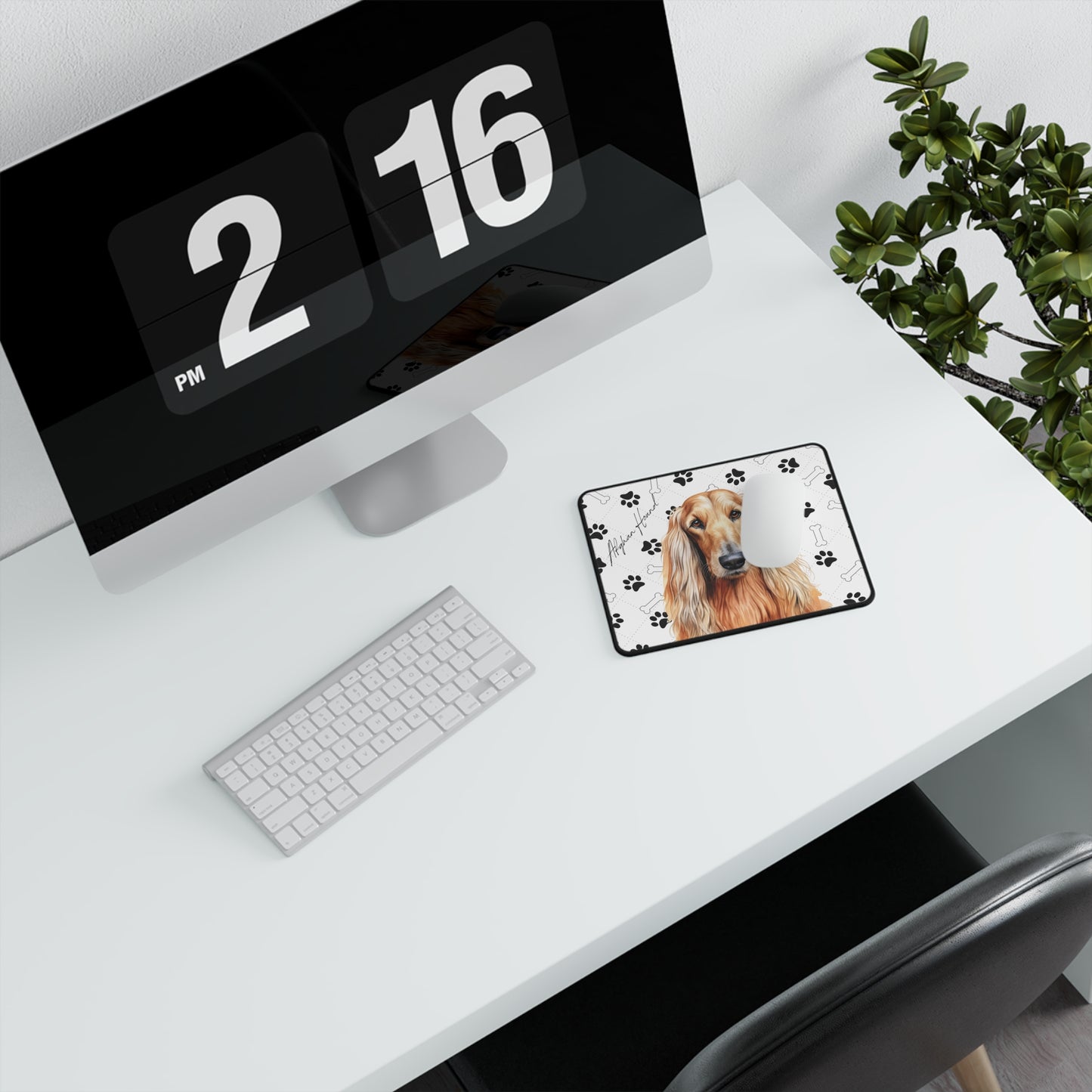 Afghan Hound Non-Slip Gaming Mouse Pad