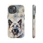 Norwegian Elkhound by Tough Cases (Apple iPhone, Samsung Galaxy, and Google Pixel)