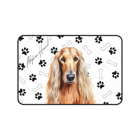 Afghan Hound Desk Mat
