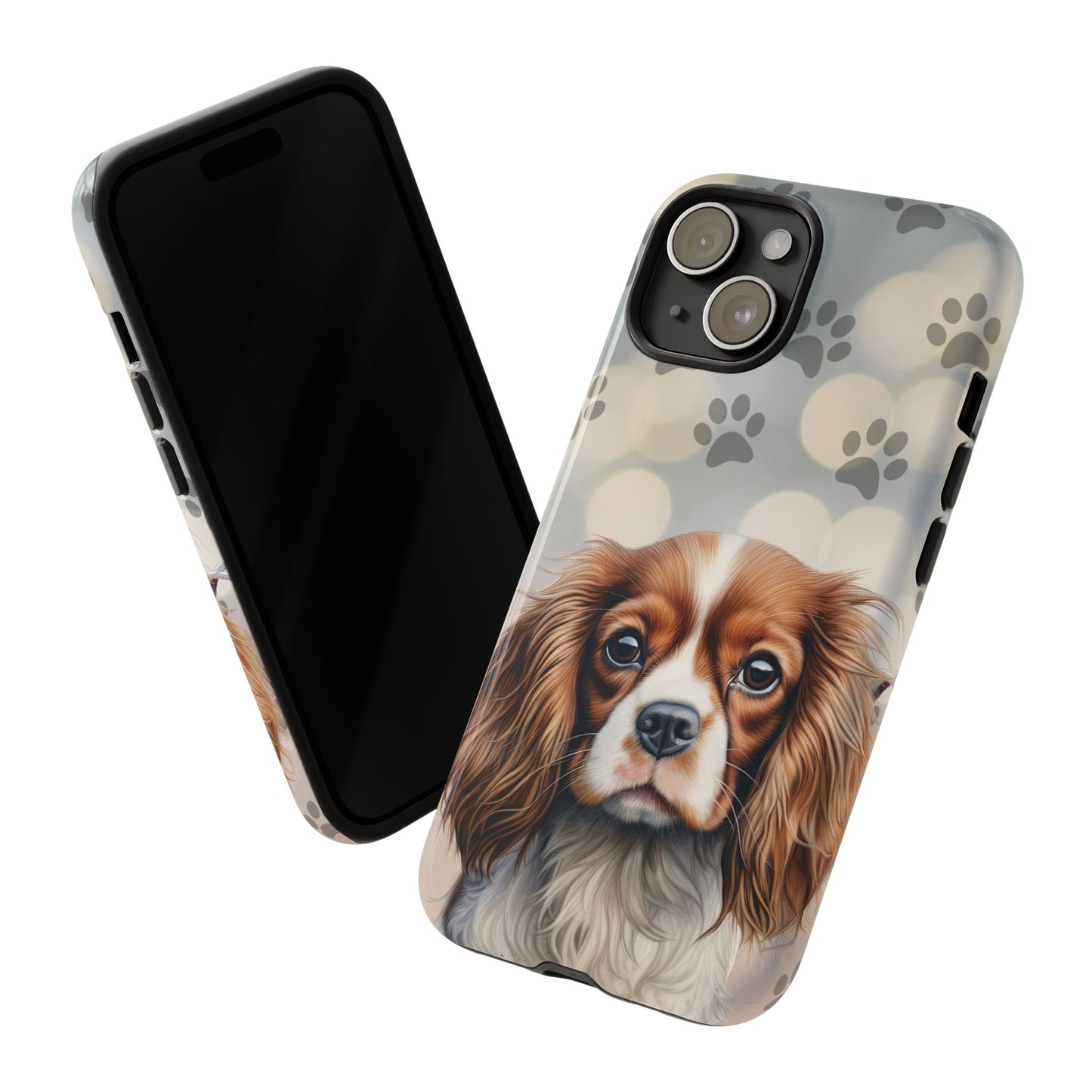 Cavalier King Charles Spaniel phone case by Tough Cases (Apple iPhone, Samsung Galaxy, and Google Pixel)