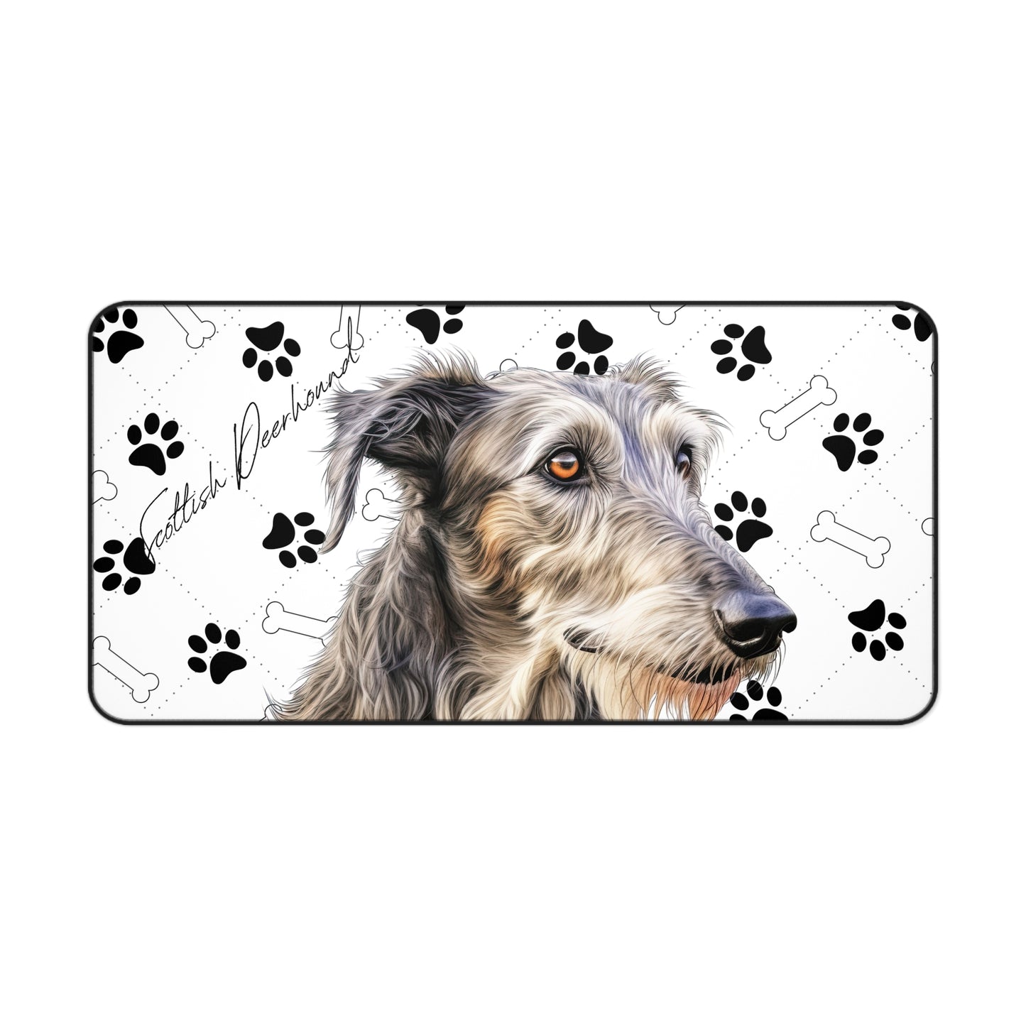 Scottish Deerhound Desk Mat