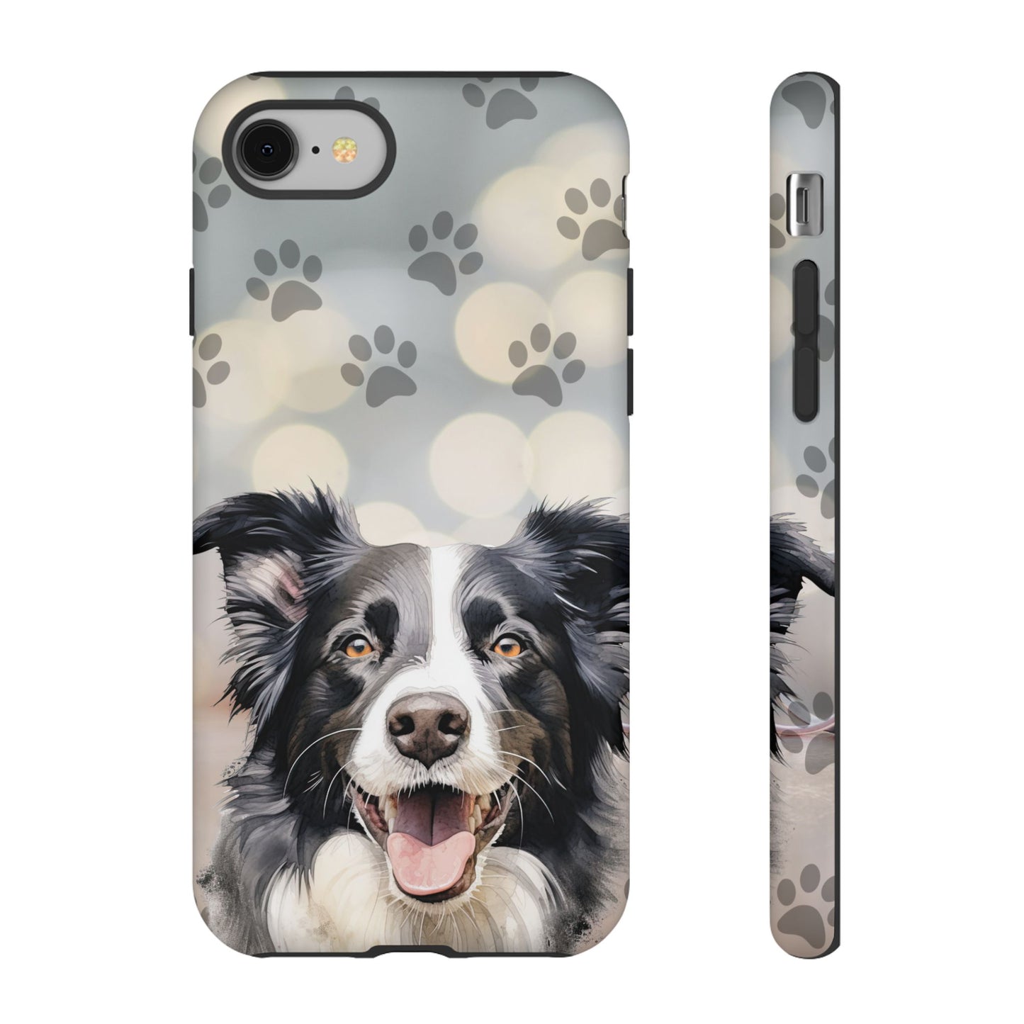 Border Collie Phone Case by Tough Cases (Apple iPhone, Samsung Galaxy, and Google Pixel)