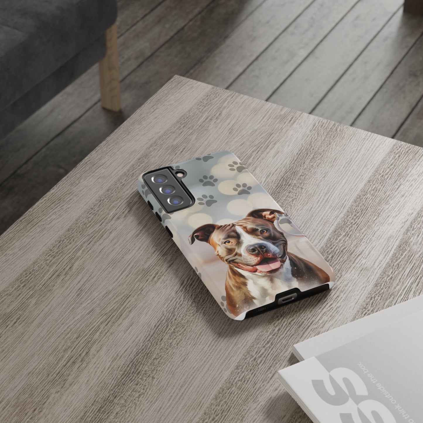 Phone Case by Tough Cases (Apple iphone, Samsung Galaxy, Google Pixel) Staffordshire Terrier