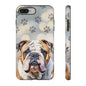 Bull Dog Phone Case by Tough Cases (Apple iPhone, Samsung Galaxy, and Google Pixel)