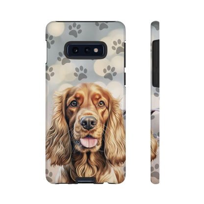 Cocker Spaniel Phone Case by Tough Cases (Apple iPhone, Samsung Galaxy, and Google Pixel)