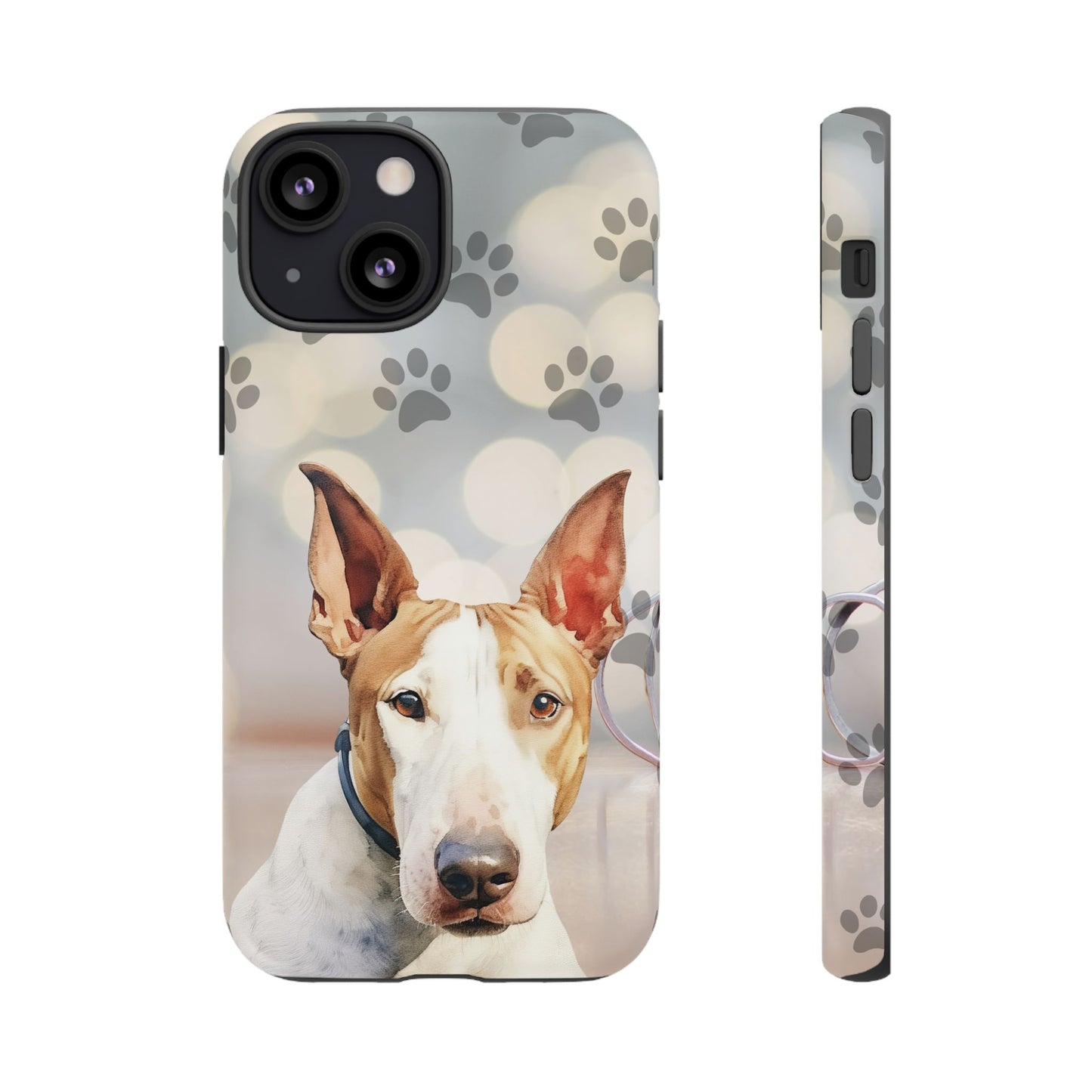 Bull Terrier Phone Case by Tough Cases (Apple iPhone, Samsung Galaxy, and Google Pixel)