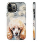 Poodle Phone Case by Tough Cases (Apple iPhone, Samsung Galaxy, and Google Pixel )