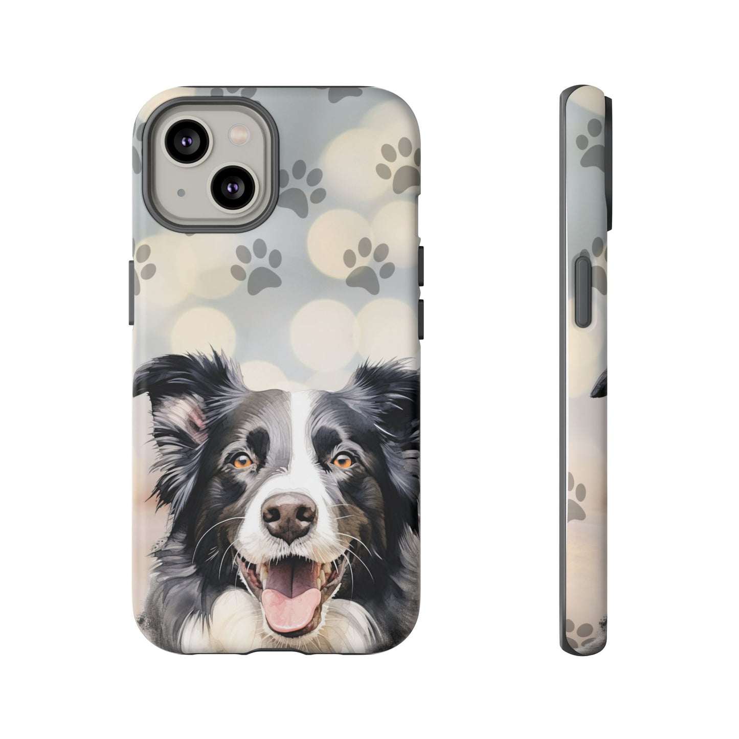 Border Collie Phone Case by Tough Cases (Apple iPhone, Samsung Galaxy, and Google Pixel)