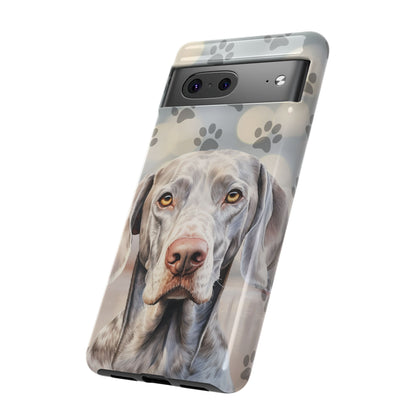 Weimaraner Phone Case by Tough Cases (Apple iPhone, Samsung Galaxy, and Google Pixel)
