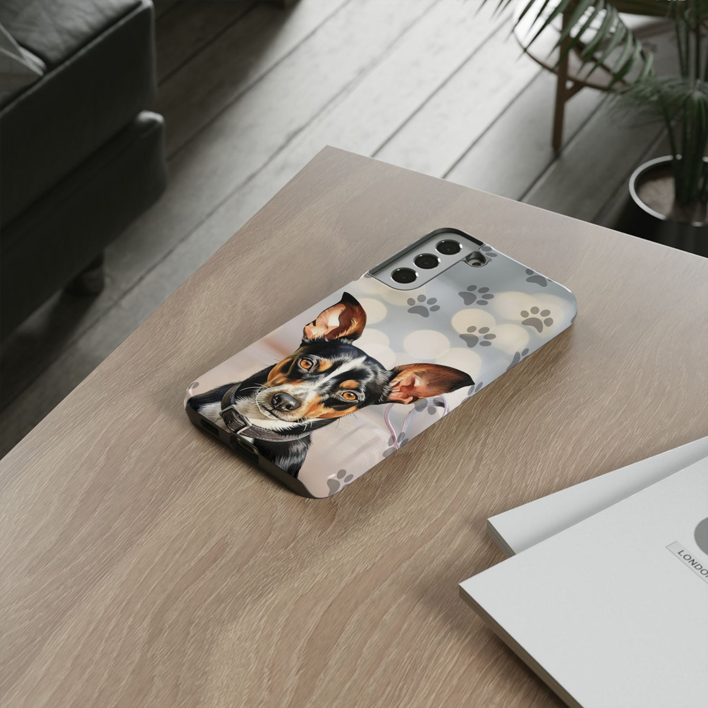 Rat Terrier by Tough Cases a (Apple iPhone, Samsung Galaxy, and Google Pixel)