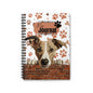 Whippet Spiral Notebook - Ruled Line