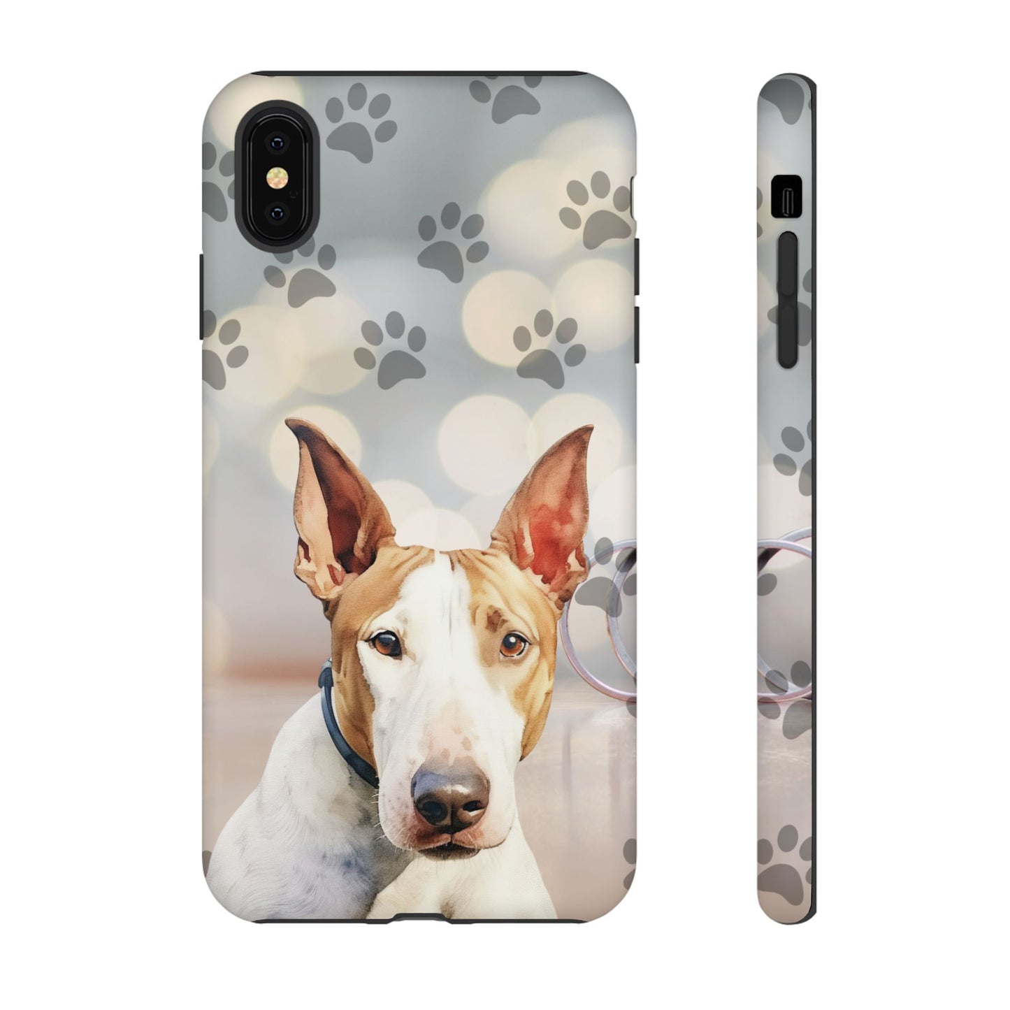 Bull Terrier Phone Case by Tough Cases (Apple iPhone, Samsung Galaxy, and Google Pixel)