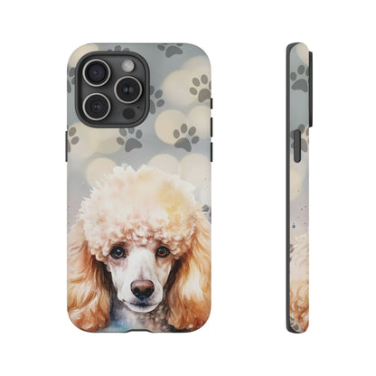 Poodle Phone Case by Tough Cases (Apple iPhone, Samsung Galaxy, and Google Pixel )