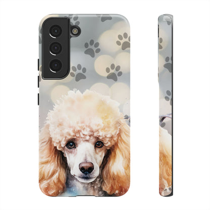 Poodle Phone Case by Tough Cases (Apple iPhone, Samsung Galaxy, and Google Pixel )