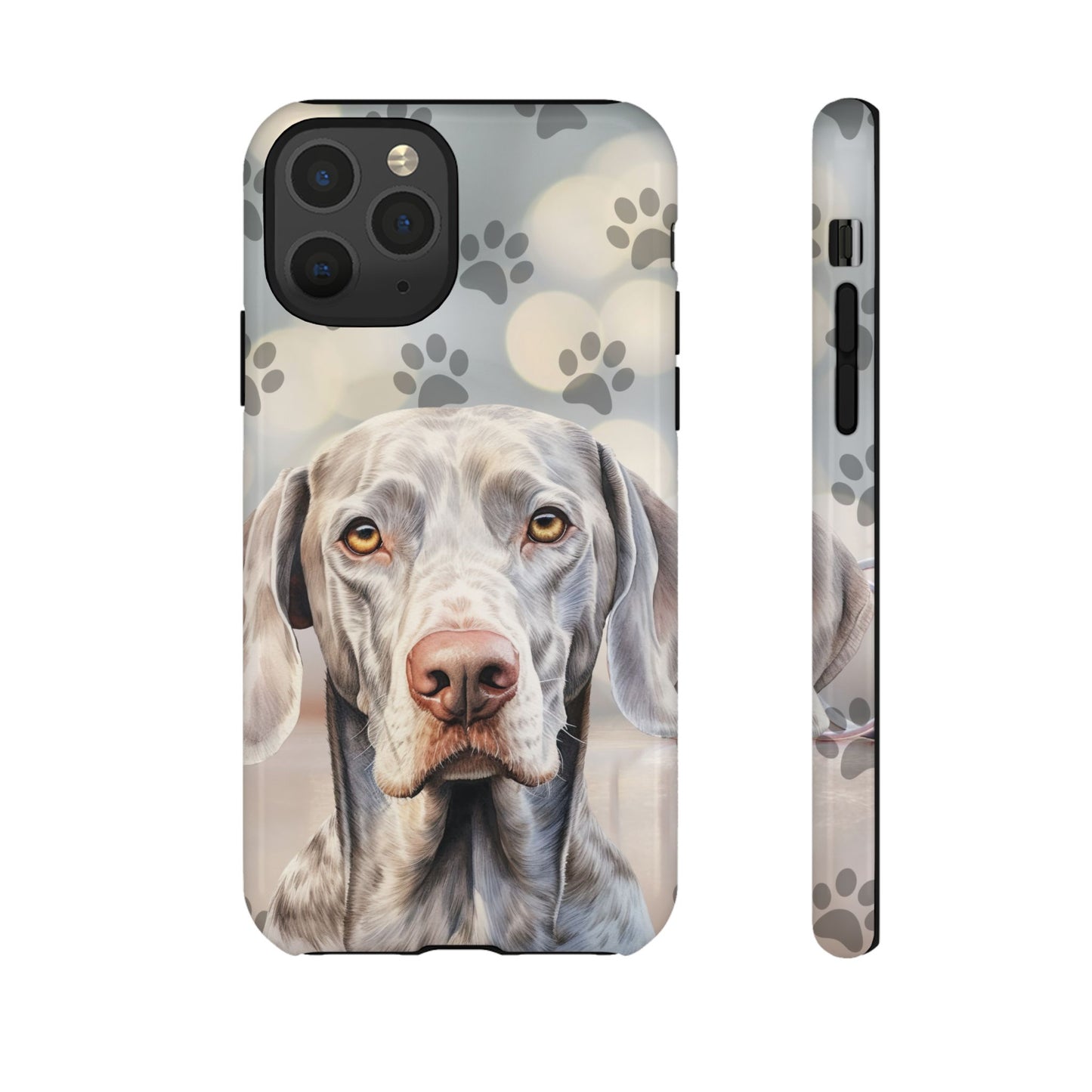 Weimaraner Phone Case by Tough Cases (Apple iPhone, Samsung Galaxy, and Google Pixel)