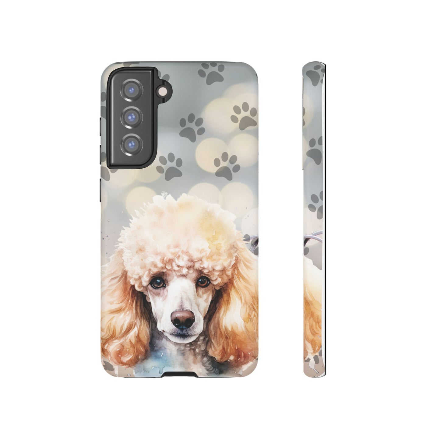 Poodle Phone Case by Tough Cases (Apple iPhone, Samsung Galaxy, and Google Pixel )