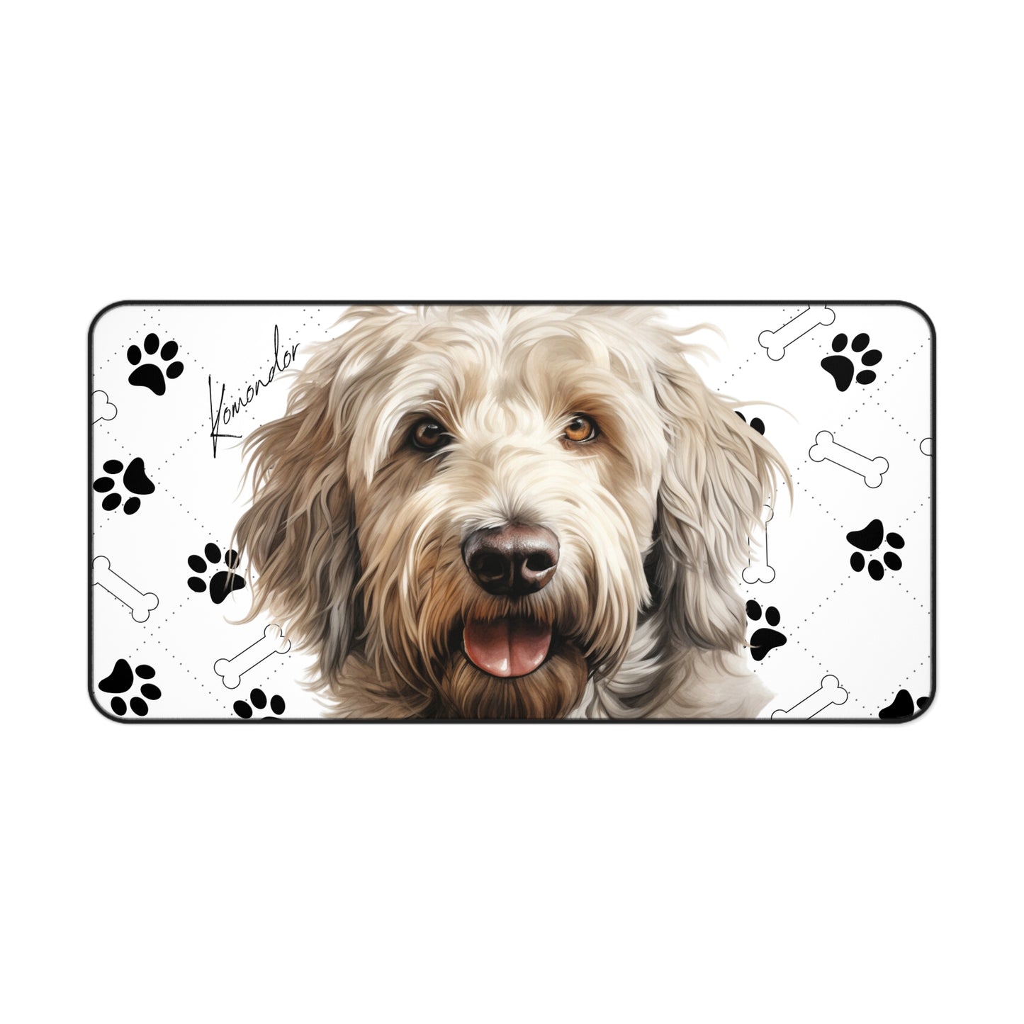 Komondor Desk Mat