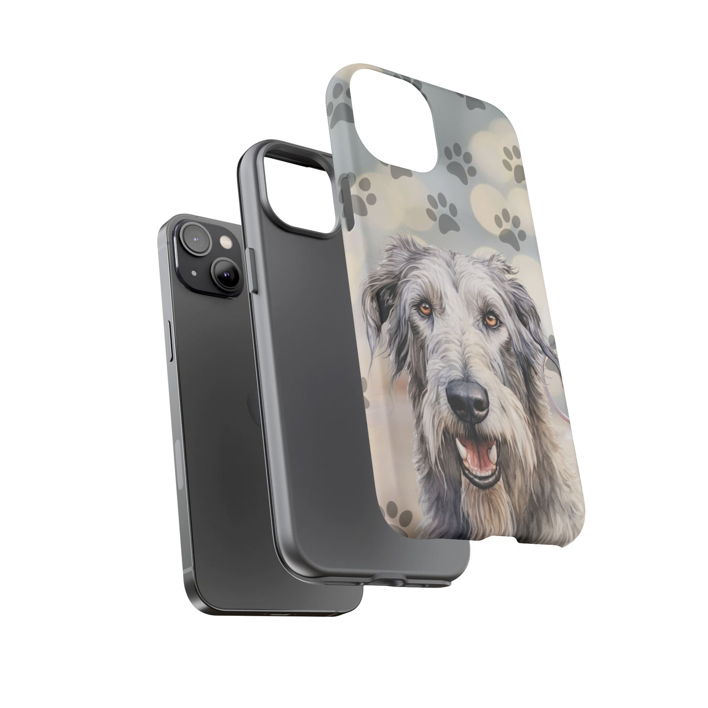 Irish Wolfhound Phone Case by Tough Cases (Apple iPhone, Samsung Galaxy, and Google Pixel)