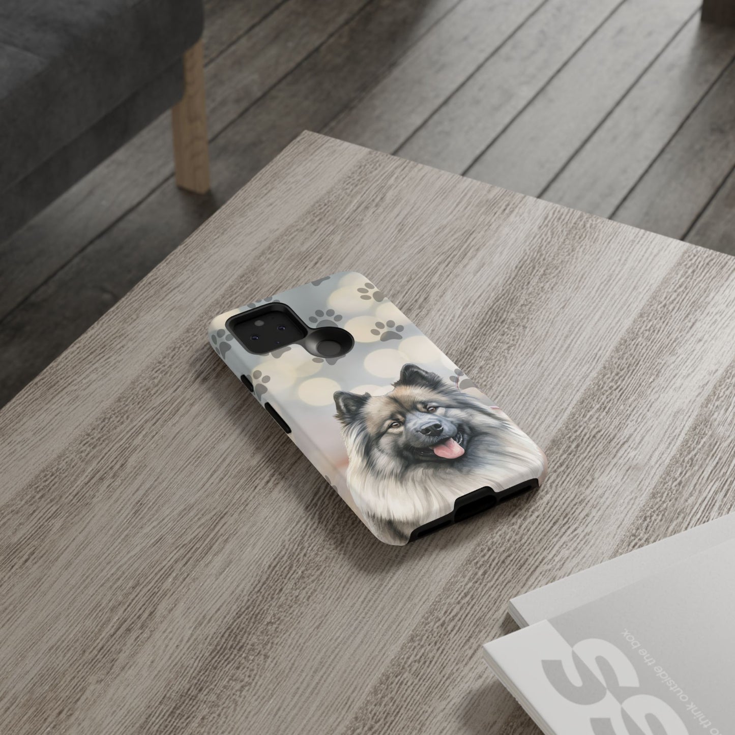 Keeshond Phone Case by Tough Cases ( Apple iPhone, Samsung Galaxy, and Google Pixel)