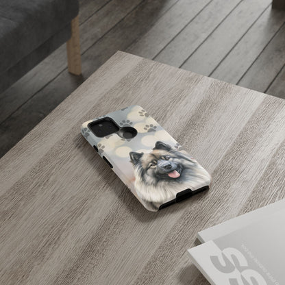 Keeshond Phone Case by Tough Cases ( Apple iPhone, Samsung Galaxy, and Google Pixel)