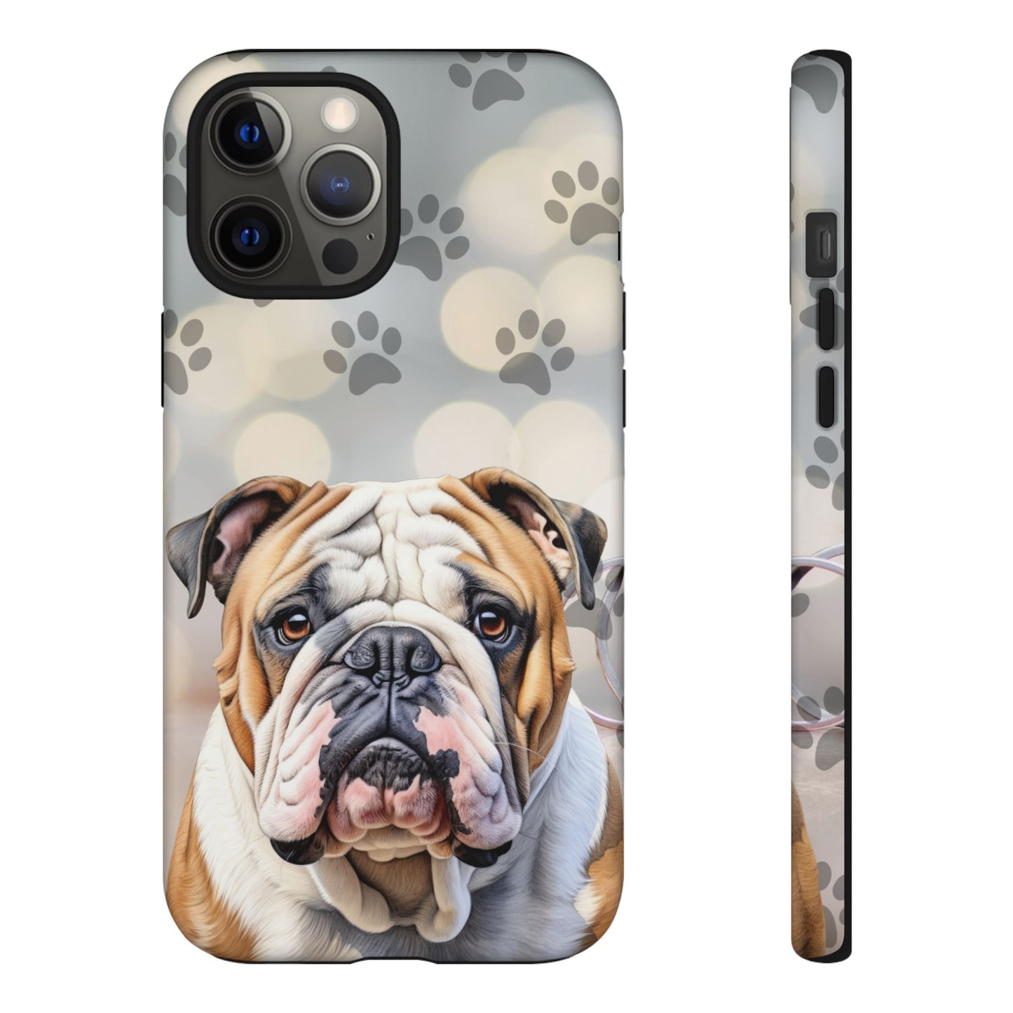 Bull Dog Phone Case by Tough Cases (Apple iPhone, Samsung Galaxy, and Google Pixel)