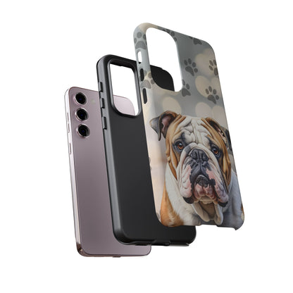 Bull Dog Phone Case by Tough Cases (Apple iPhone, Samsung Galaxy, and Google Pixel)