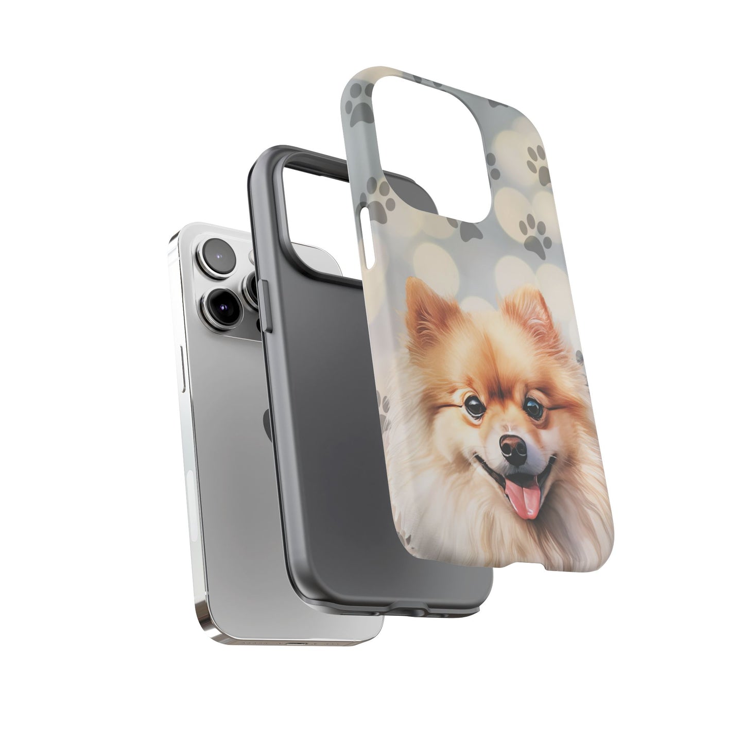 Pomeranian by Tough Cases (Apple iPhone, Samsung Galaxy, and Google Pixel)