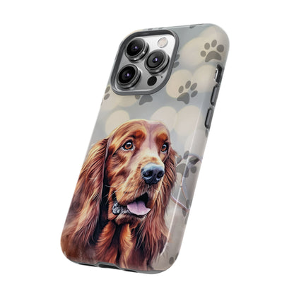 Irish Setter Phone Case by Tough Cases (Apple iPhone, Samsung Galaxy, and Google Pixel)