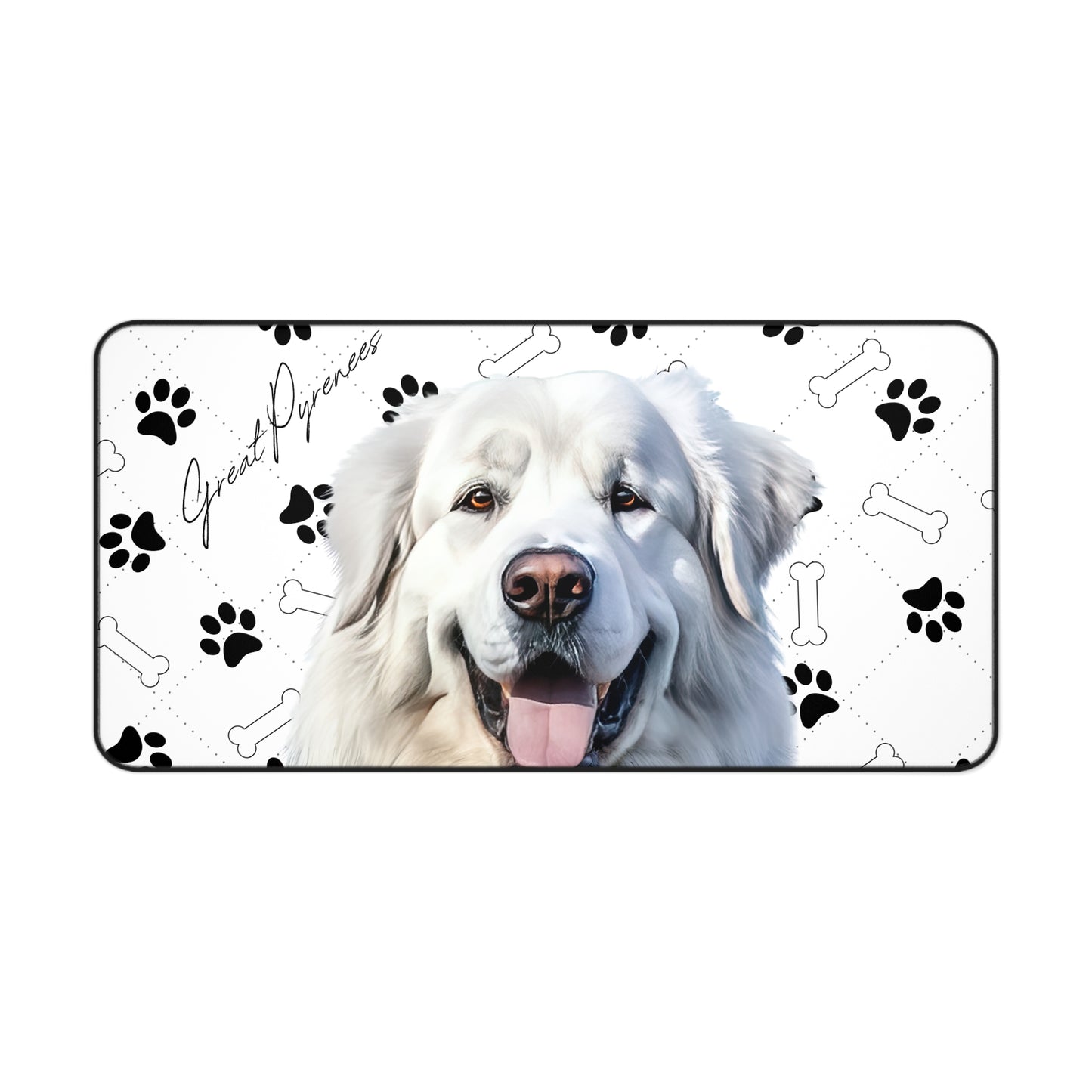 Great Pyrenes Desk Mat