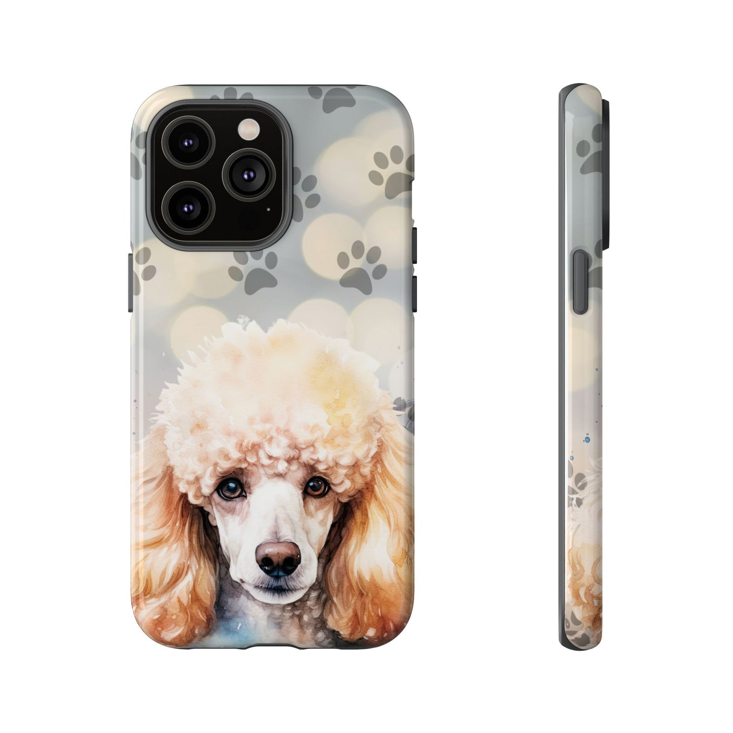 Poodle Phone Case by Tough Cases (Apple iPhone, Samsung Galaxy, and Google Pixel )