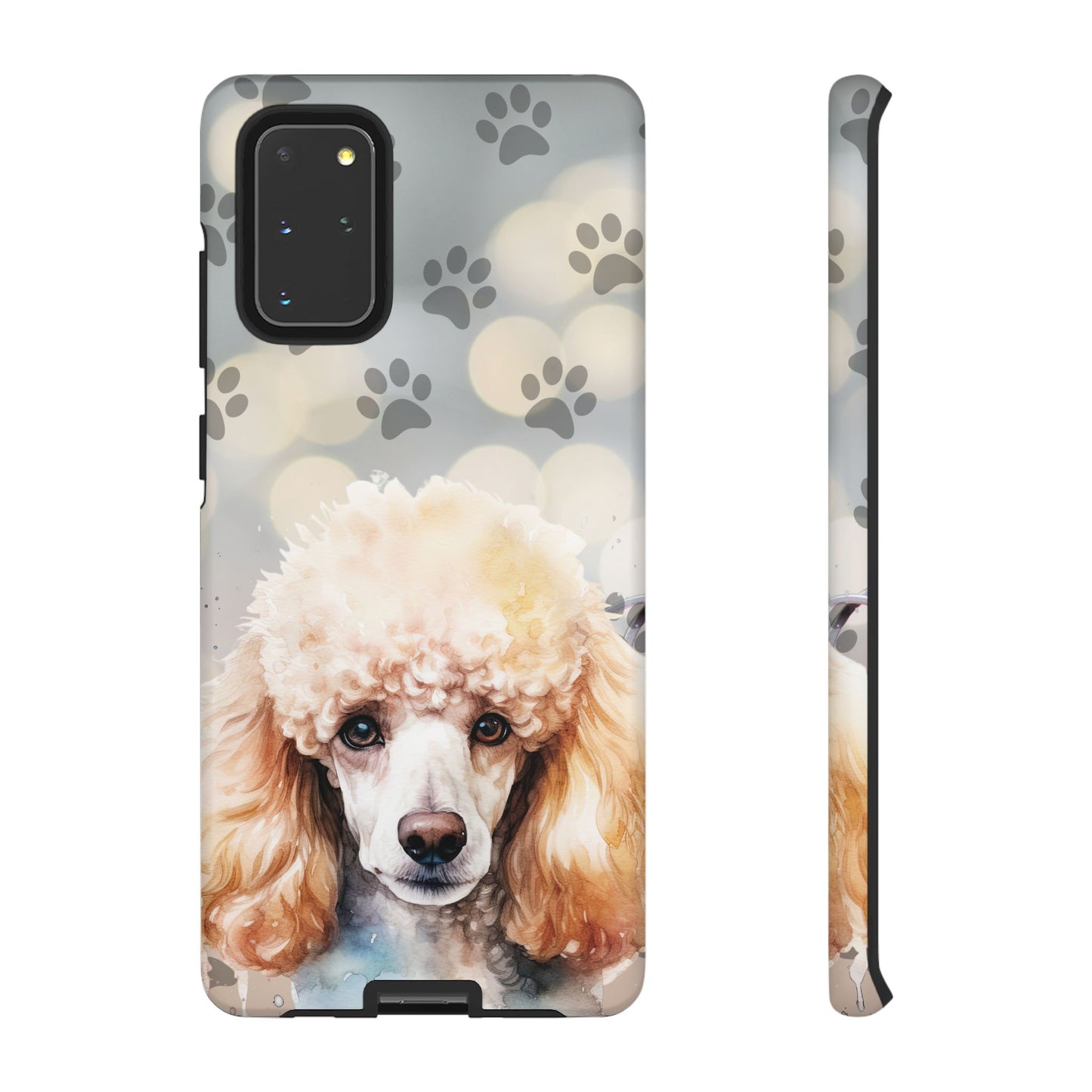 Poodle Phone Case by Tough Cases (Apple iPhone, Samsung Galaxy, and Google Pixel )