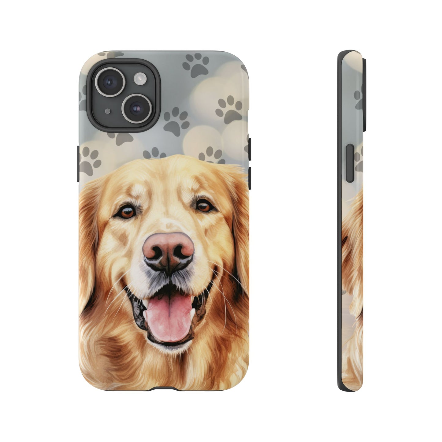 Golden Retriever Phone Case by Tough Cases (iphone 15, pro and Max)