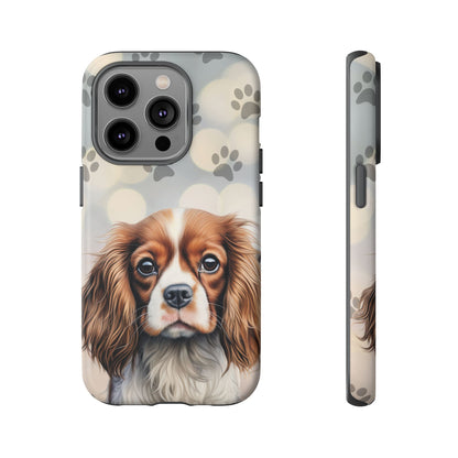 Cavalier King Charles Spaniel phone case by Tough Cases (Apple iPhone, Samsung Galaxy, and Google Pixel)