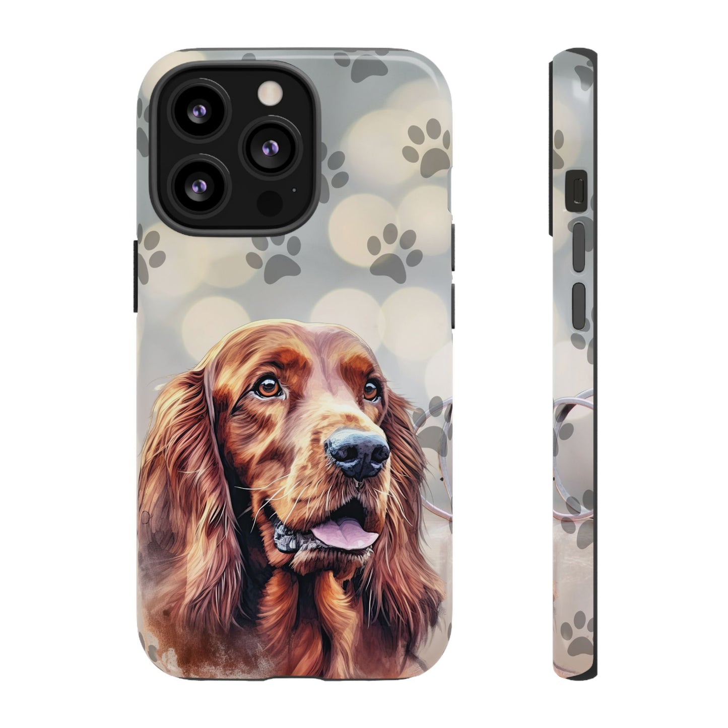 Irish Setter Phone Case by Tough Cases (Apple iPhone, Samsung Galaxy, and Google Pixel)