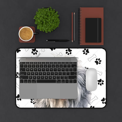 Old English Sheepdog Desk Mat