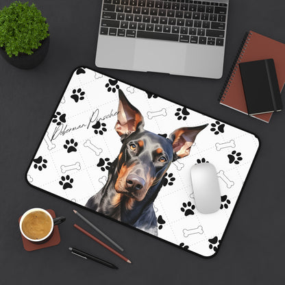 Doberman Pinscher Desk Mat