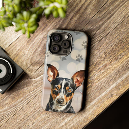 Rat Terrier by Tough Cases a (Apple iPhone, Samsung Galaxy, and Google Pixel)