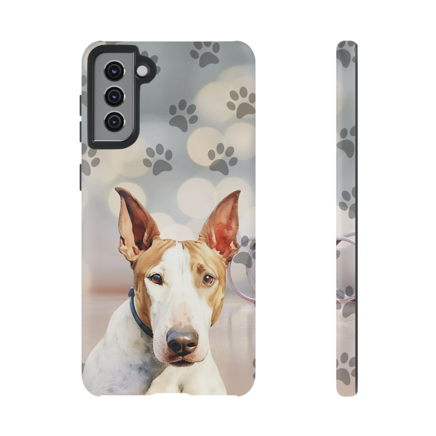 Bull Terrier Phone Case by Tough Cases (Apple iPhone, Samsung Galaxy, and Google Pixel)