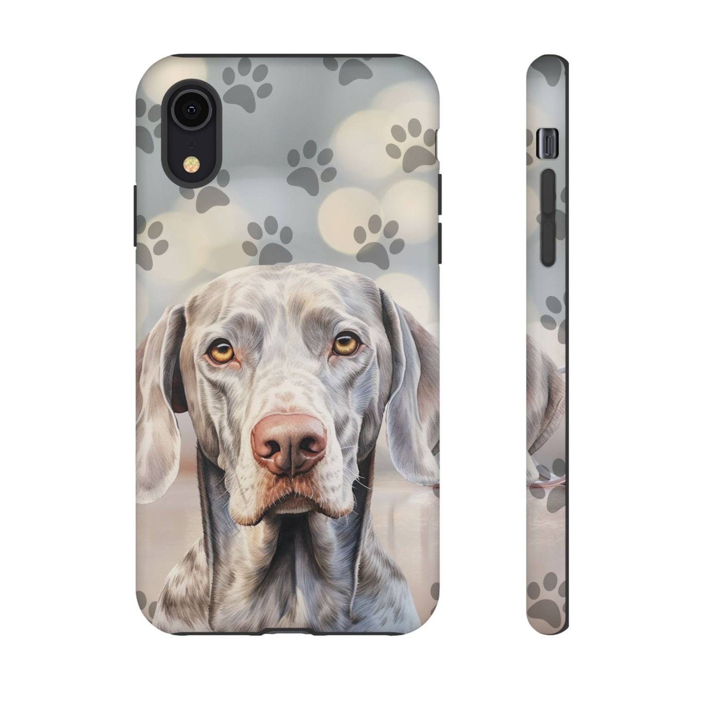 Weimaraner Phone Case by Tough Cases (Apple iPhone, Samsung Galaxy, and Google Pixel)