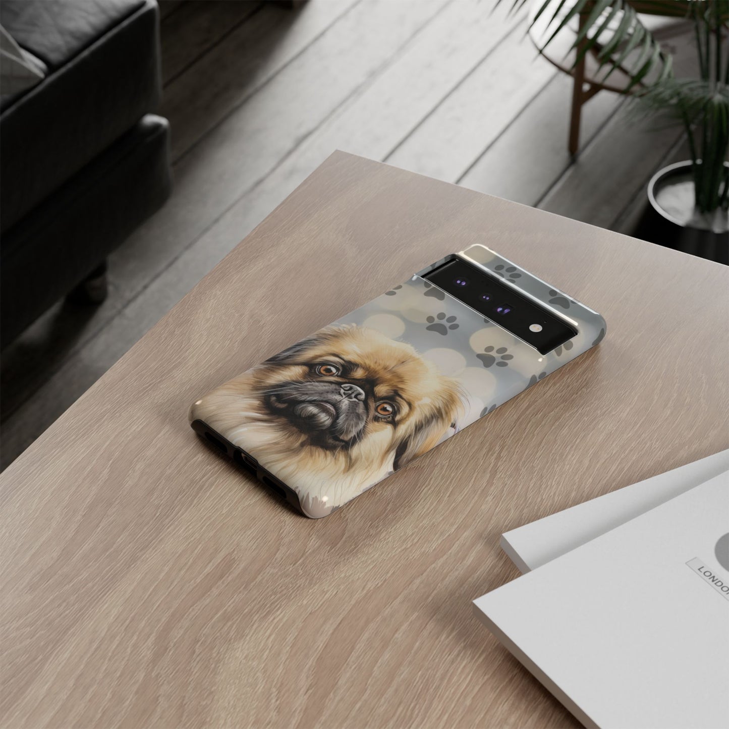 Pekingese by Tough Cases (Apple iPhone, Samsung Galaxy, and Google Pixel devices)