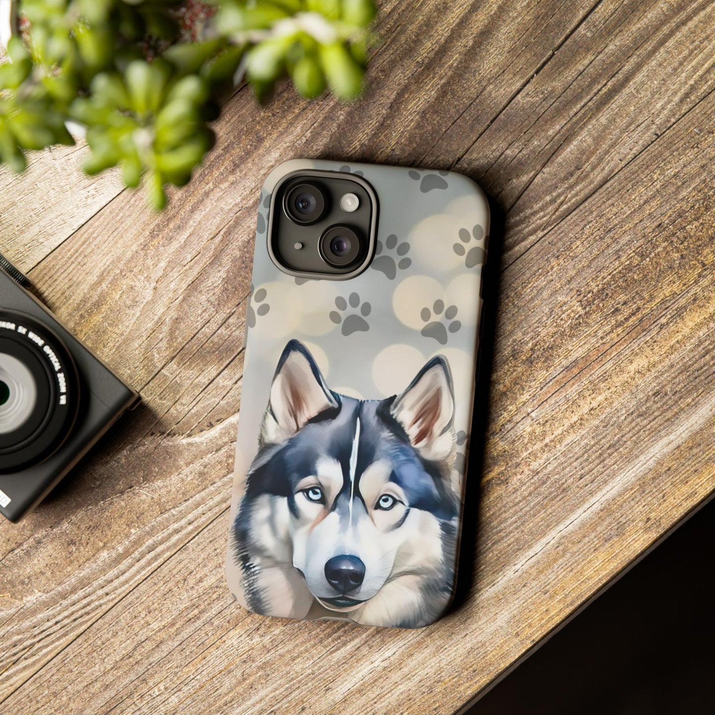 Siberian Husky Phone Cases by Tough Cases (Apple iPhone, Samsung Galaxy, and Google Pixel)
