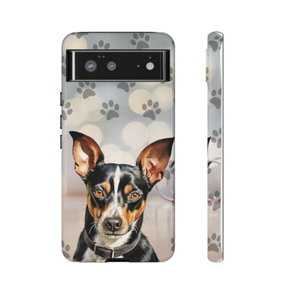 Rat Terrier by Tough Cases a (Apple iPhone, Samsung Galaxy, and Google Pixel)