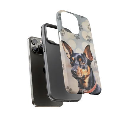 Miniature Pinscher by Tough Cases (Apple iPhone, Samsung Galaxy, and Google Pixel)