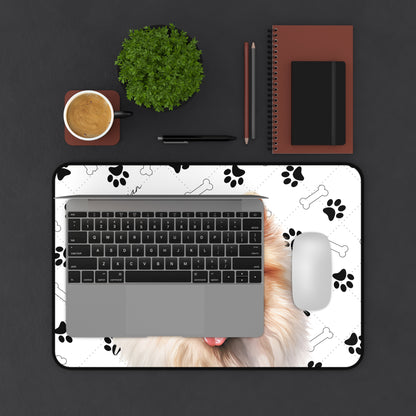 Pomeranian Desk Mat