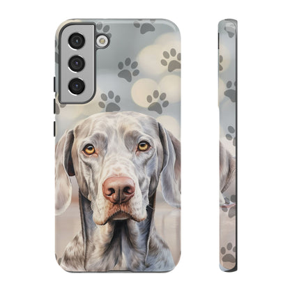 Weimaraner Phone Case by Tough Cases (Apple iPhone, Samsung Galaxy, and Google Pixel)