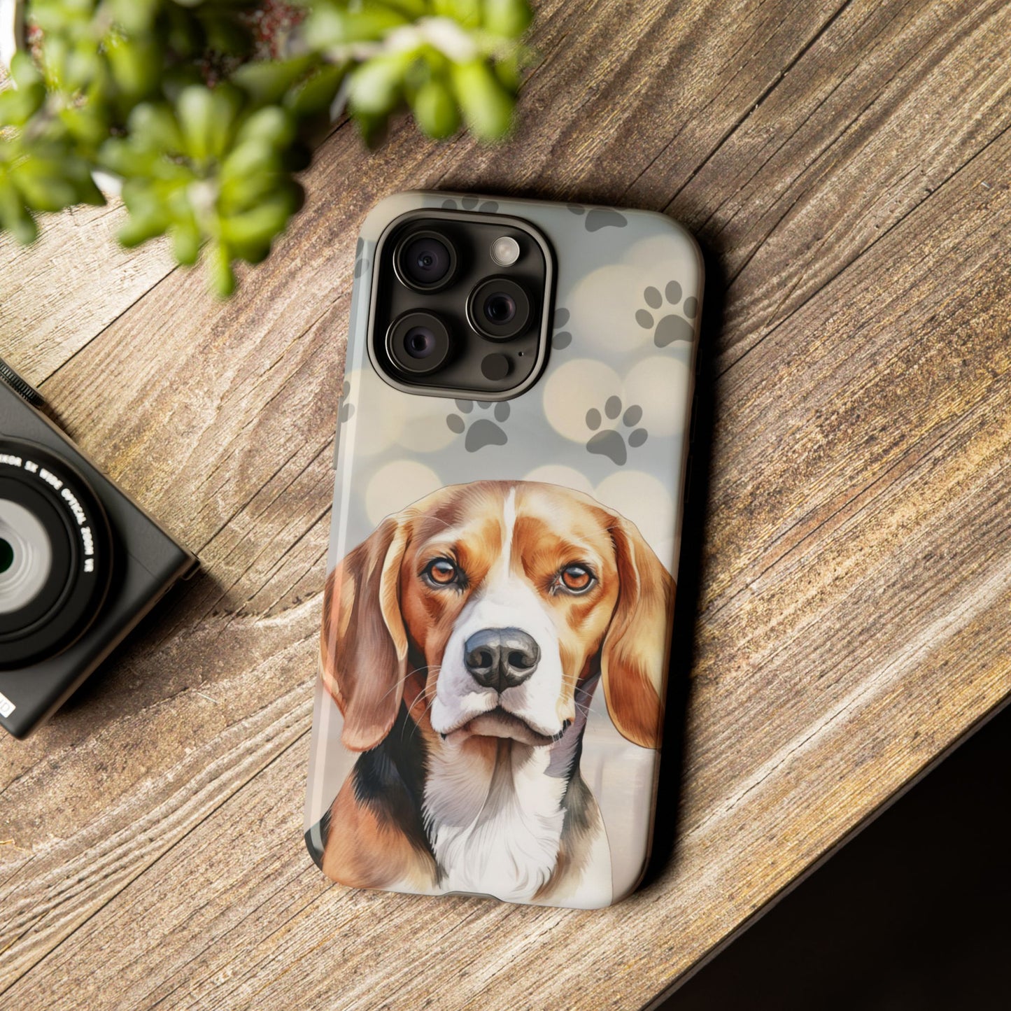 Beagle Phone Case by Tough Cases (Apple iPhone, Samsung Galaxy, and Google Pixel) Beagle