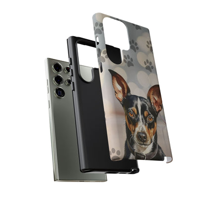Rat Terrier by Tough Cases a (Apple iPhone, Samsung Galaxy, and Google Pixel)