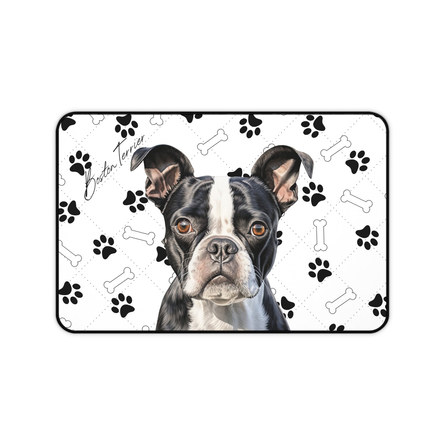 Boston Terrier Desk Mat