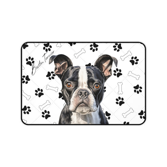 Boston Terrier Desk Mat